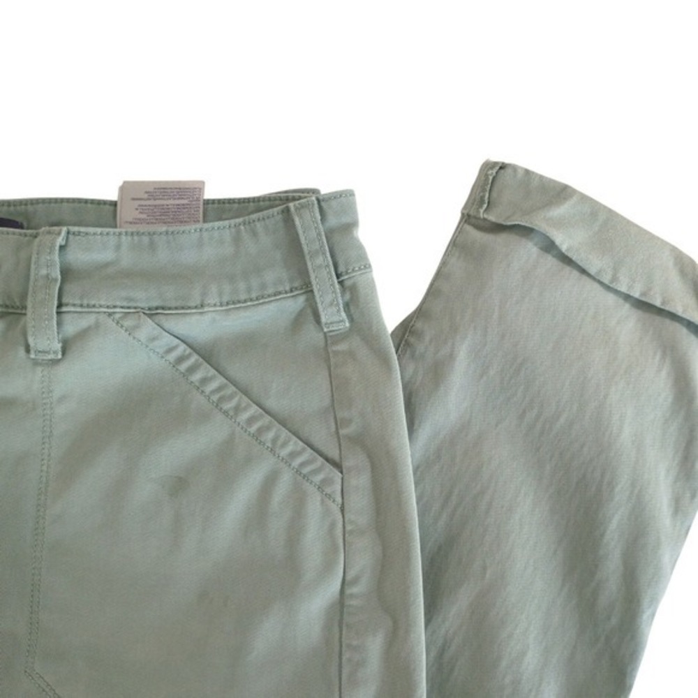 NYDJ Reese Relaxed Chino Sage Green Lift Tuck Pants Womens Size‎ 10 Utility - Picture 7 of 13